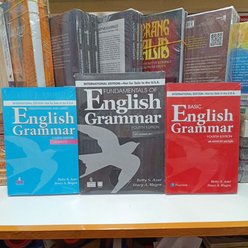 Jual BUKU ENGLISH GRAMMAR BETTY SCHRAMPFER AZAR WITH ANSWER KEY FOURTH ...