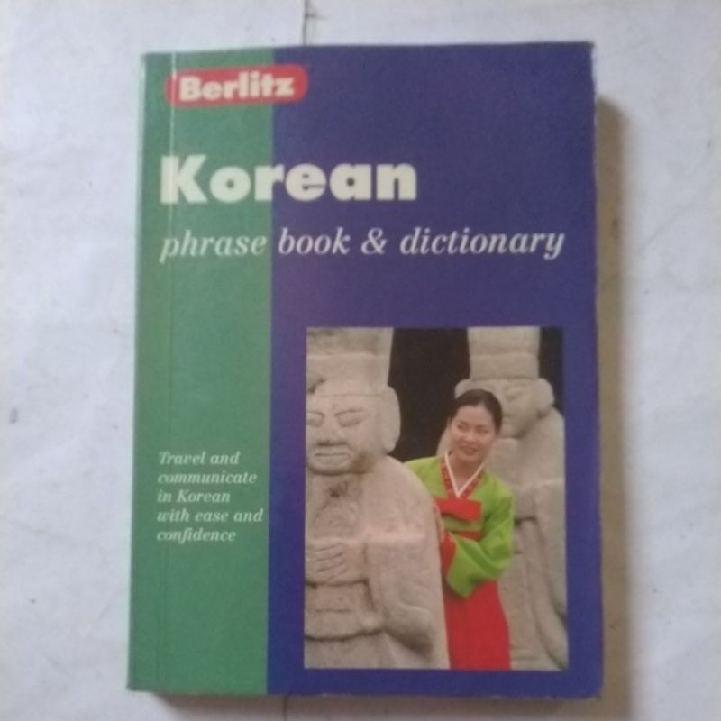 Jual Buku Saku Korean phrase book & dictionary - Berlitz | Shopee Indonesia