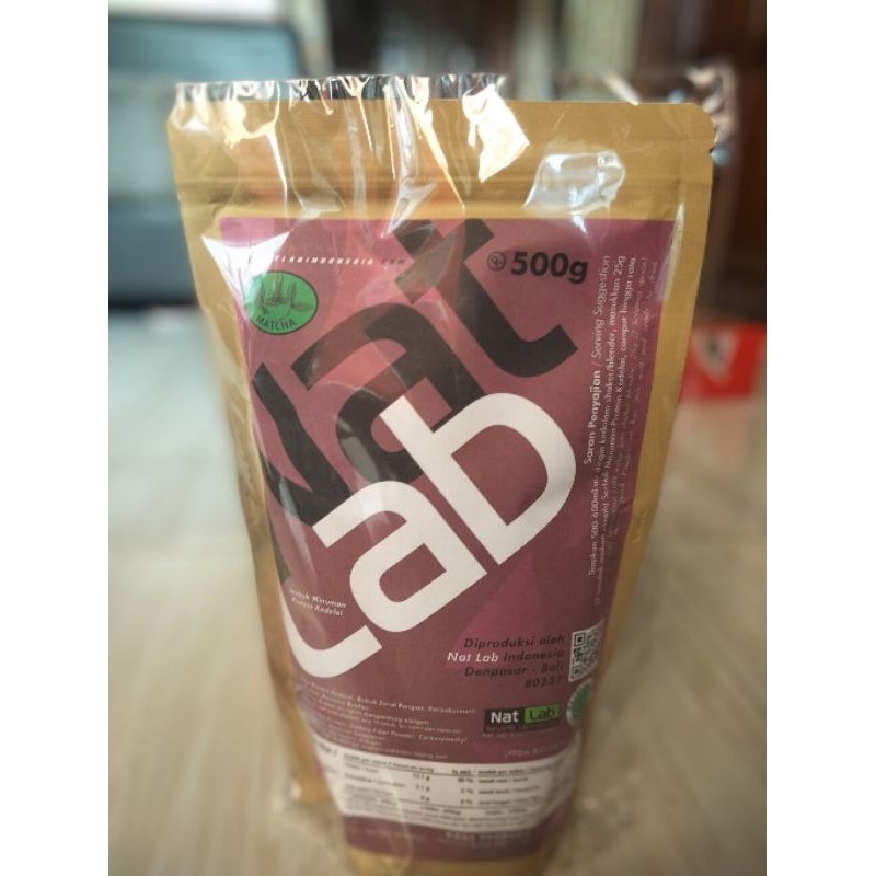 Jual Natlab soy protein Diet pink 500 gram halal bpom | Shopee Indonesia