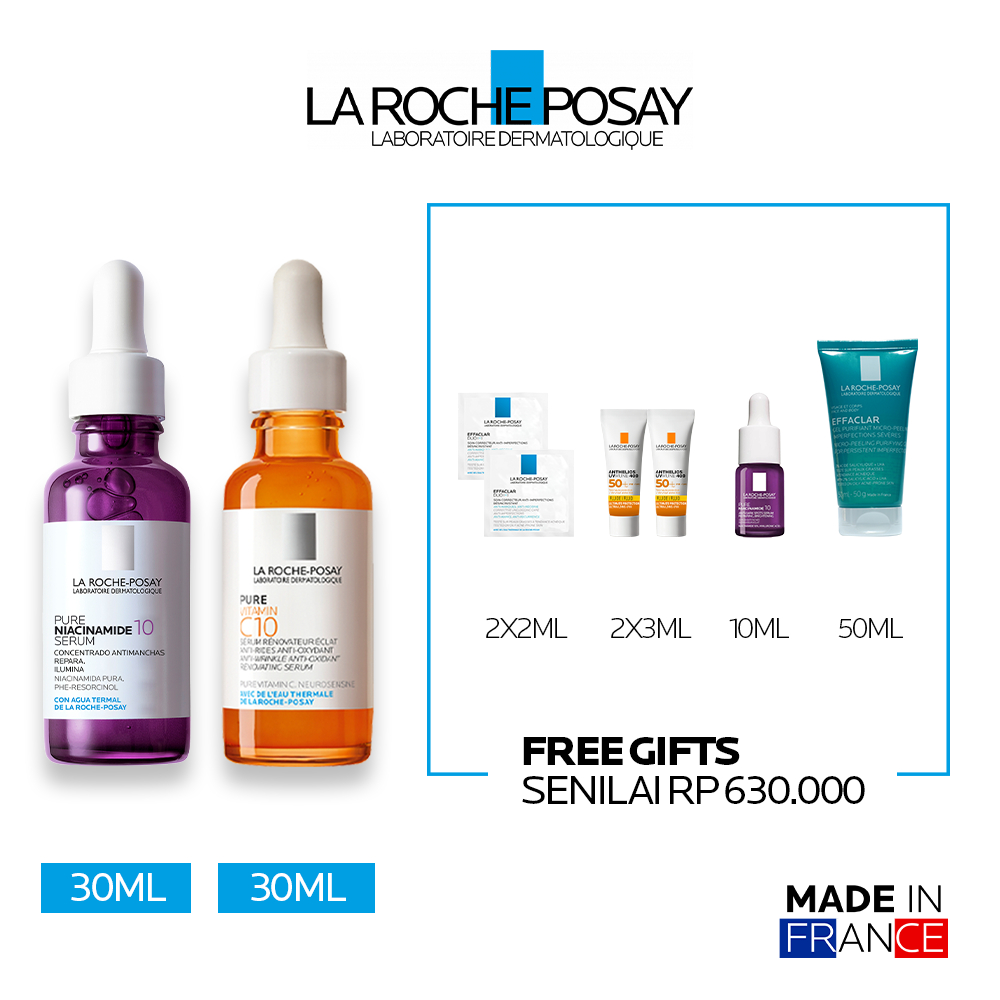 Jual La Roche Posay Anti-Darkspot & Brightening Set | Shopee Indonesia
