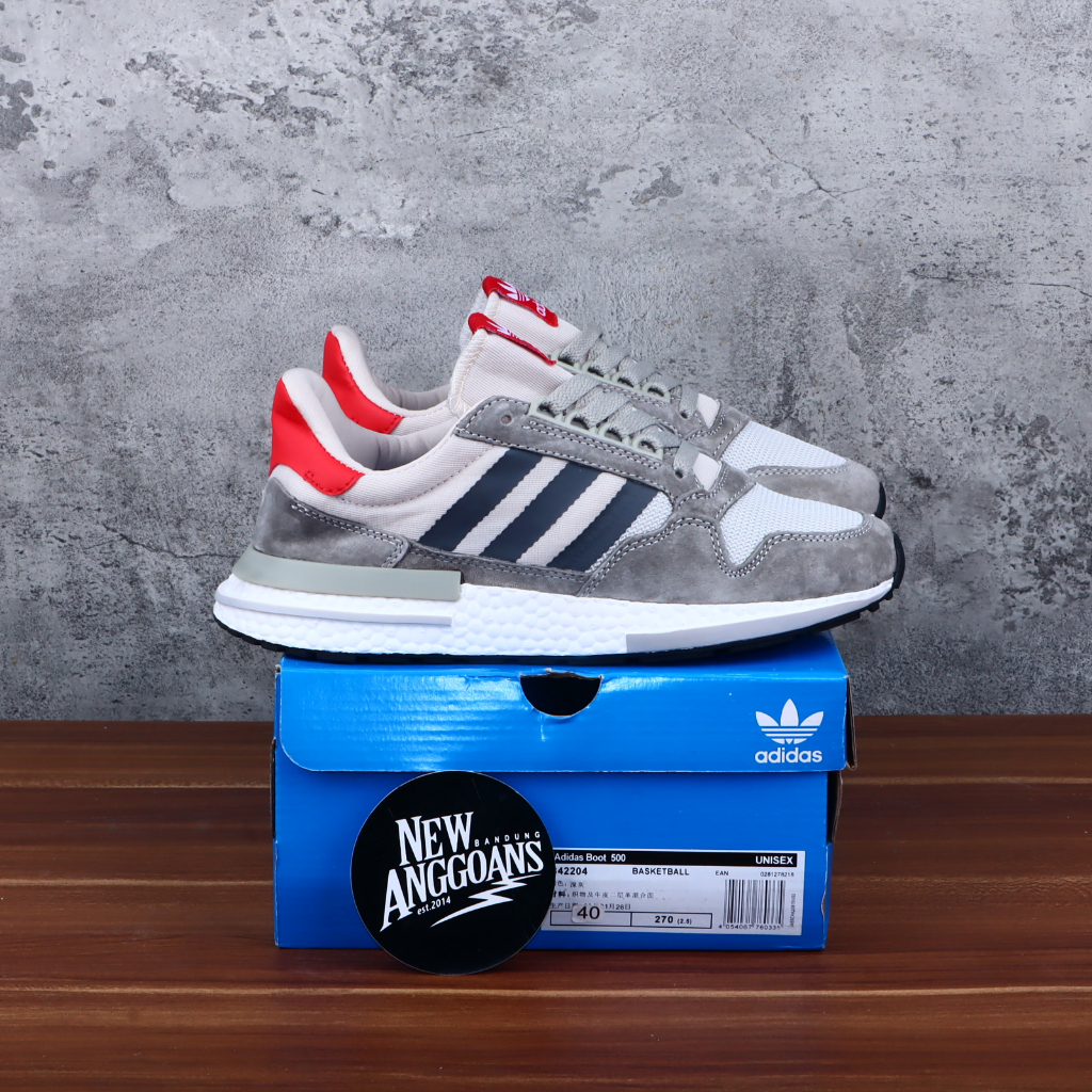 Adidas zx 500 rm grey four scarlet online