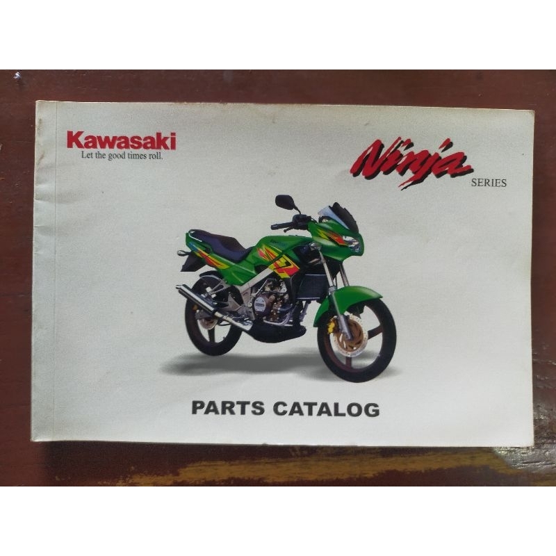 Jual Buku Parts Katalog Catalog Catalogue Kawasaki Ninja Tahun