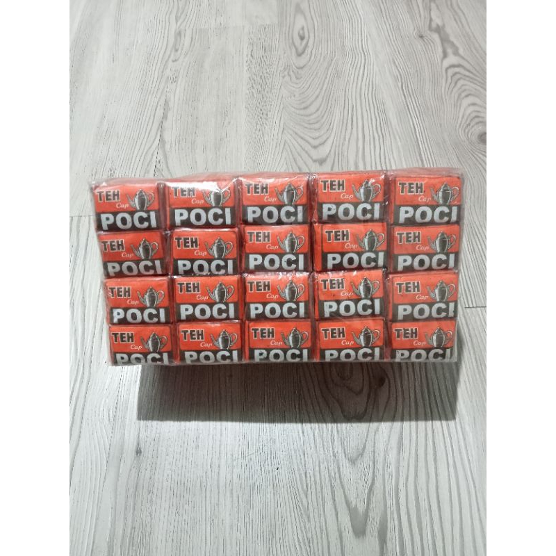 Jual Teh poci merah bubuk 1 pak 100pcs @8g | Shopee Indonesia