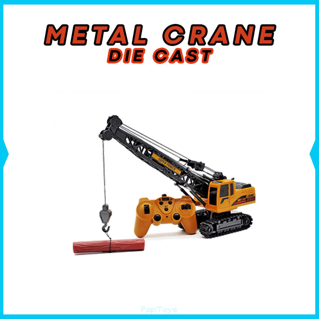 Jual Mainan Remote Control Metal Crane 2,4 GHz (Free Baterai) Shopee