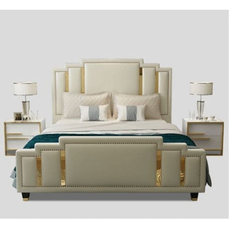Jual Divan minimalis luxury list gold | Shopee Indonesia