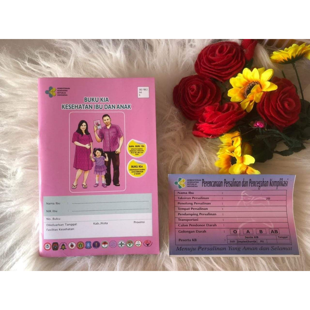 Jual Buku KIA Terbaru 2023 | Buku Pink | buku ibu hamil | Buku bidan |  Shopee Indonesia