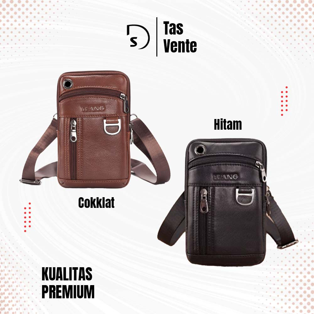 Jual PROMO TAS VENTE PRIA || TAS PRIA SLEMPANG || TAS SELEMPANG PRIA