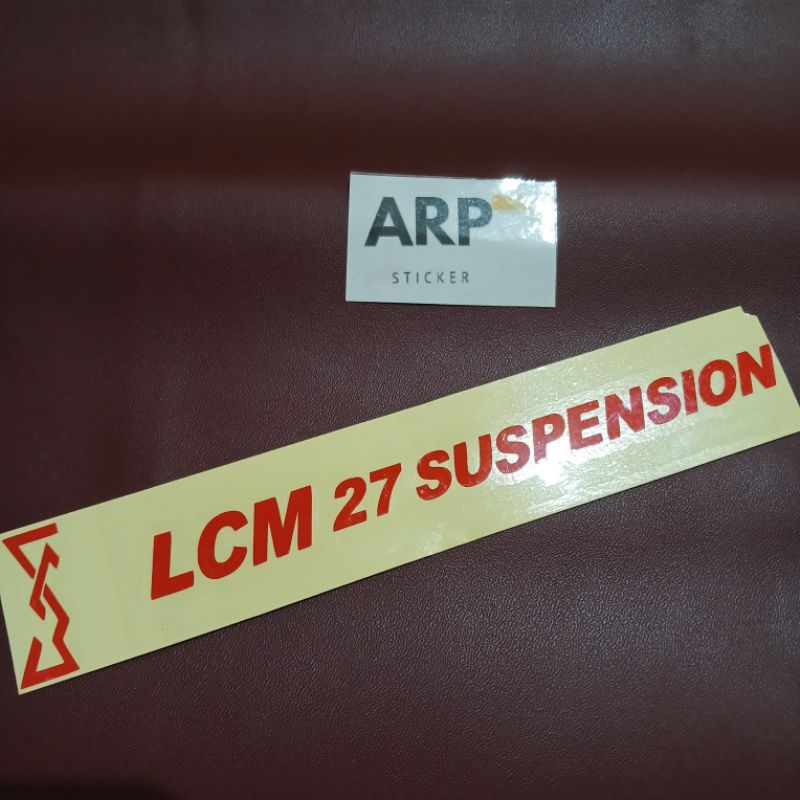 Jual STICKER STICKER SHOCK LCM 27 SUSPENSION CUTTING | Shopee Indonesia