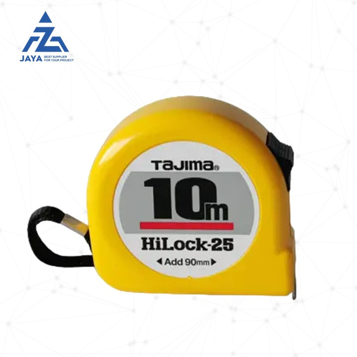 Jual Meteran Tajima 10 meter Hi Lock Kuning Measuring Tape Japan