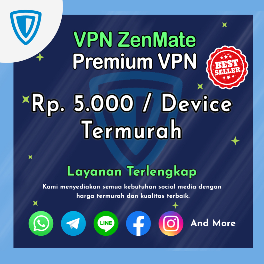 Jual VPN Zenmate Premium Lifetime Shopee Indonesia   Id 11134207 7qul0 Lia3fzw9urxpec