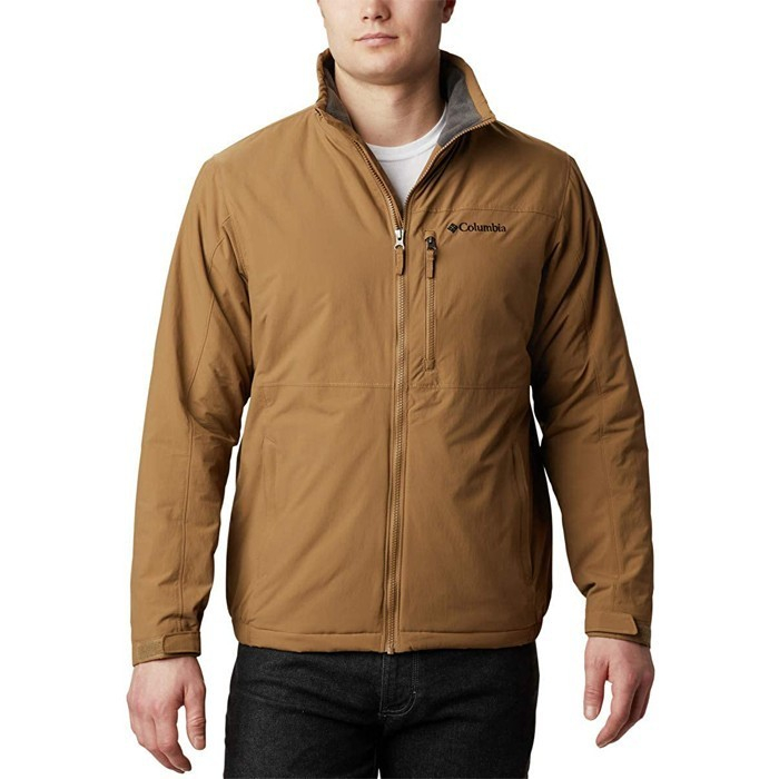 Men s Columbia Northern Utilizer Jacket Brown Jaket Windproof Waterproof Jaket Columbia Waterproof Waterproof Hiking Treking Red