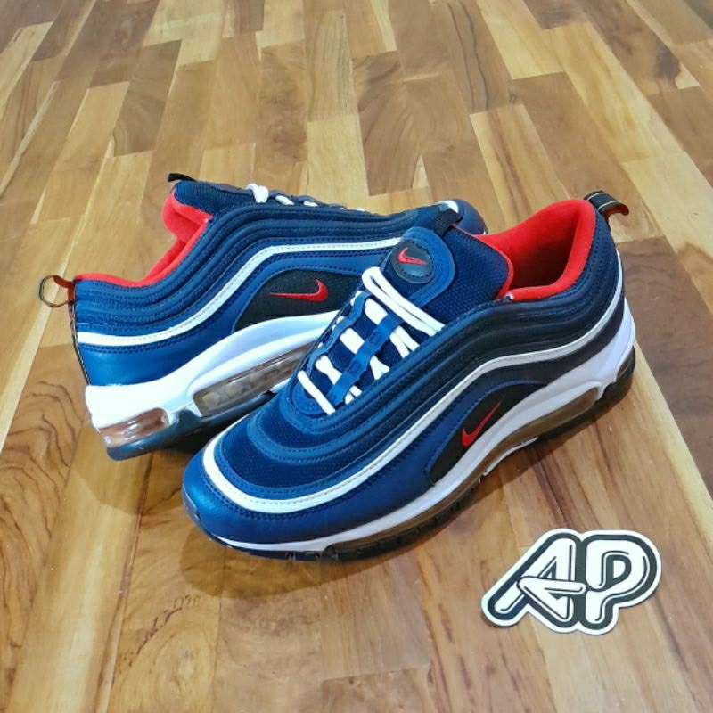 Jual Air Max 97 Red Crush Blackened Blue Shopee Indonesia