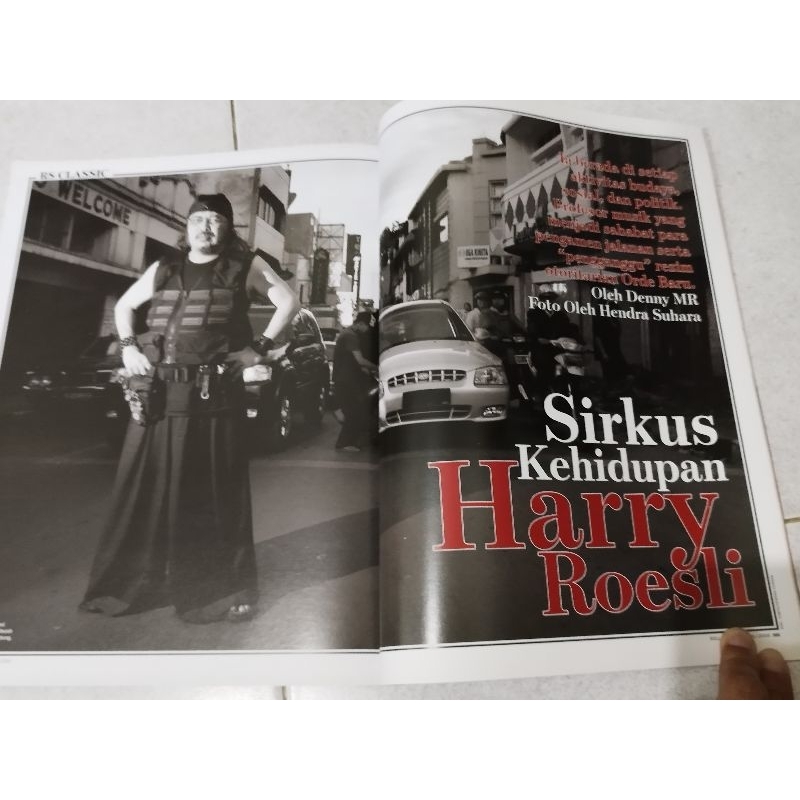 Jual artikel panjang Harry Roesli dan wawancara Andy Tielmans cover ...