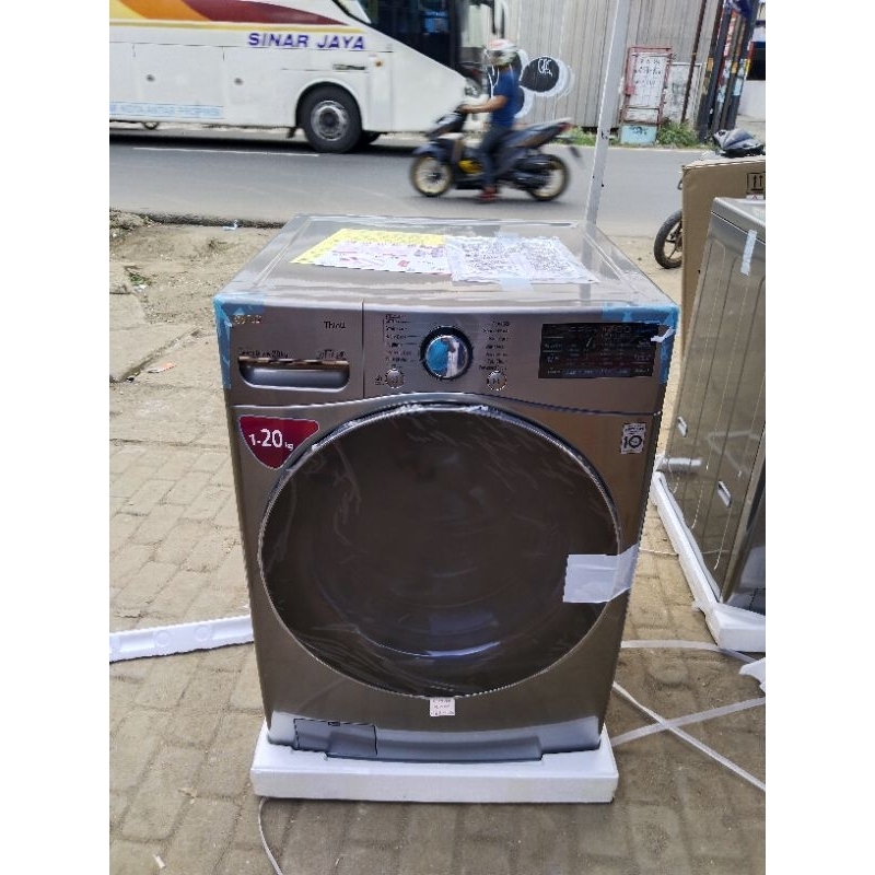 Jual Mesin Cuci Lg Front Loading F Svrv Kg Kargo Shopee Indonesia