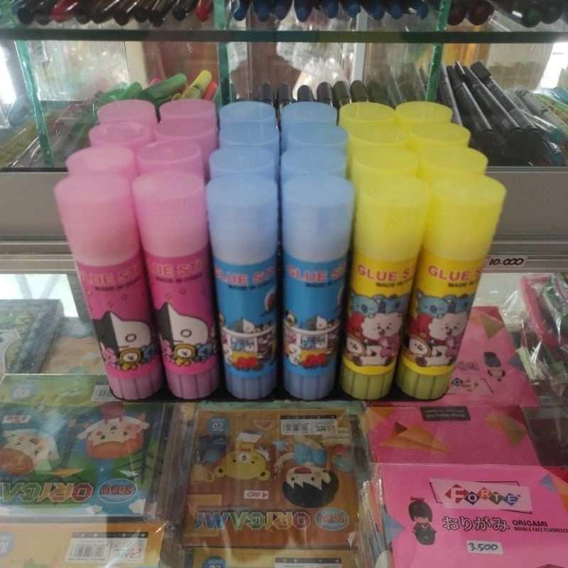 Jual Glue stick lem putar GAMBAR KARTUN ukuran besar | Shopee Indonesia