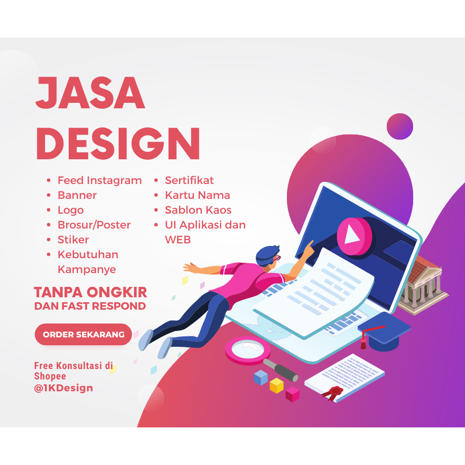 Jual JASA DESAIN GRAFIS, DESAIN LOGO, BANNER, SPANDUK, SERTIFIKAT ...