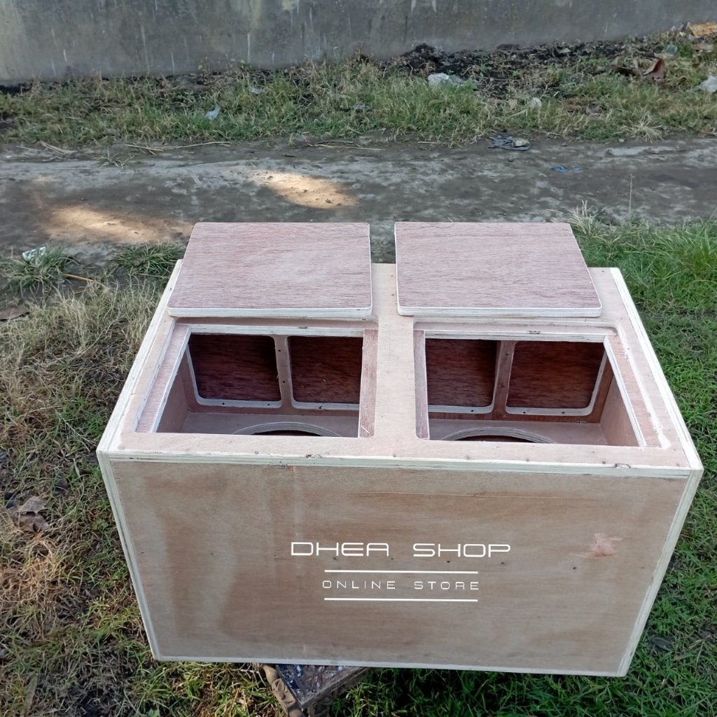 Jual Box Speaker TURBO 12 inch DOBEL Bahan Triplek 18mm | Shopee Indonesia