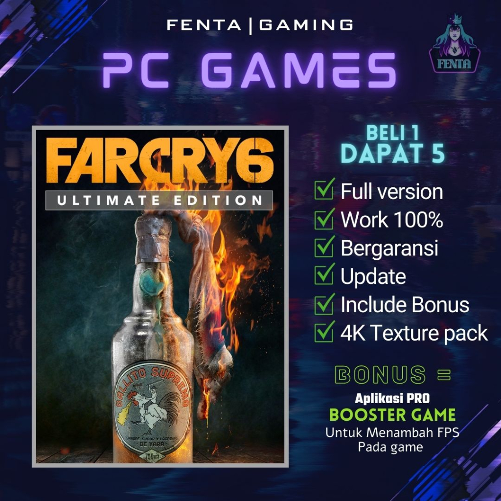 Jual FAR CRY 6 ULTIMATE EDITION GAME PC GAME LAPTOP Shopee Indonesia