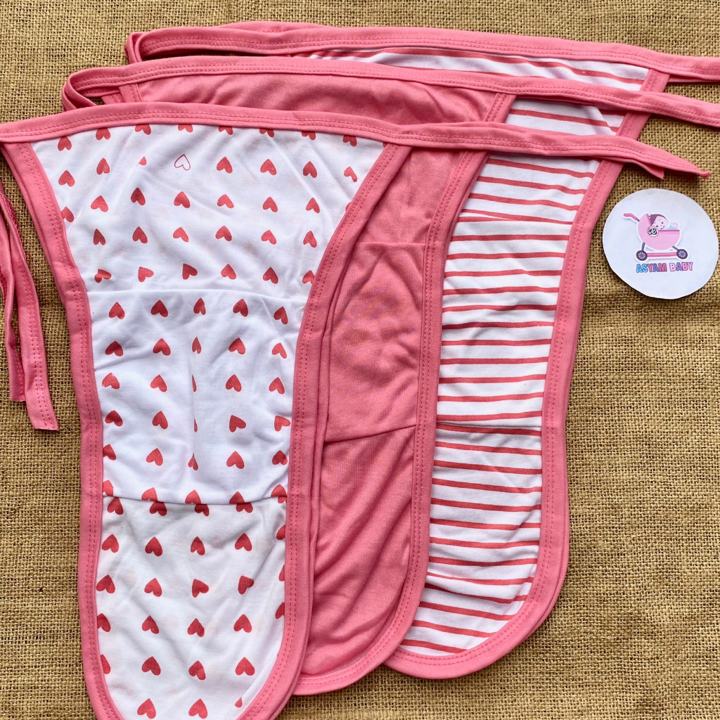 Jual 6 Pcs Popok Bayi Baru Lahir PINK Popok Cuci Bayi Popok Kain