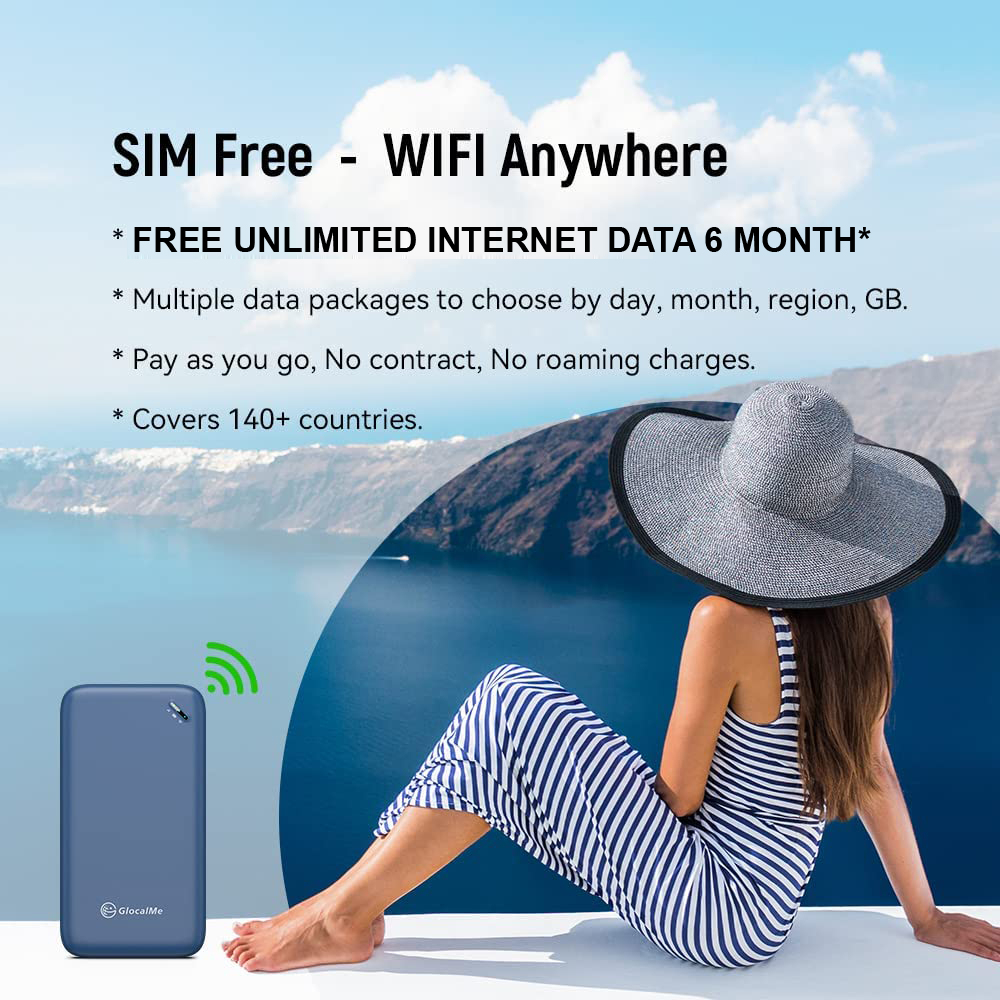 Jual GlocalMe HKM G009 4G LTE Mobile Hotspot WiFi Router, Available in