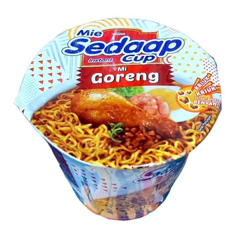 Jual MIE SEDAAP CUP Mie Instant Sedaap Cup Pop Mie Mi Sedap Cup Pop Mi ...