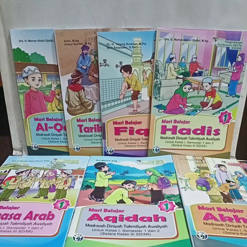 Jual Buku Terbaru Satu Paket Madrasah Diniyah Takmiliyah Awaliyah Kelas ...