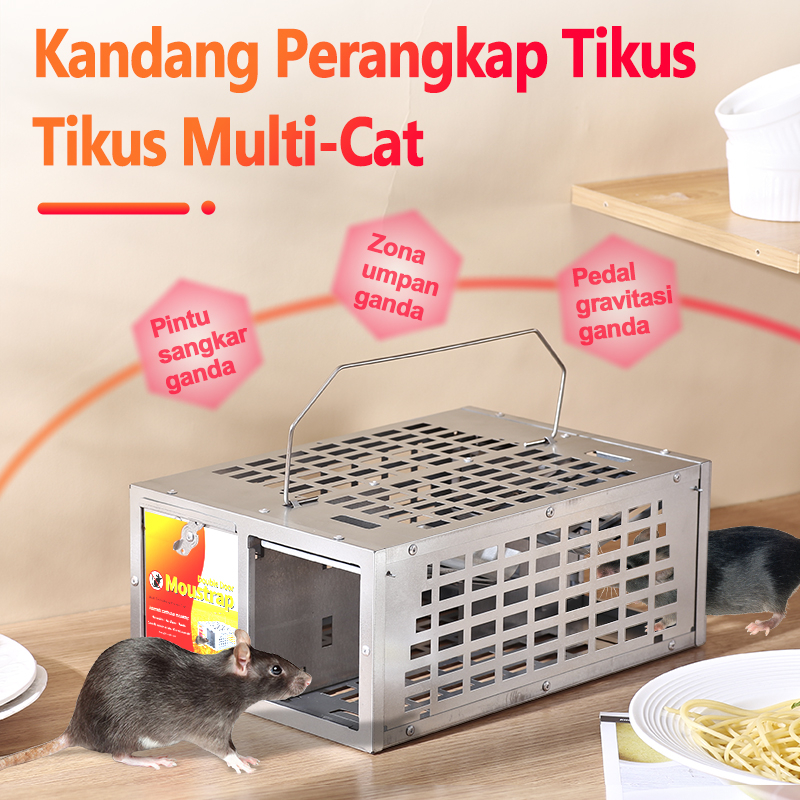 Jual Rolling Bucket Mouse Trap Perangkap Jebakan Tikus Masal Anti Racun