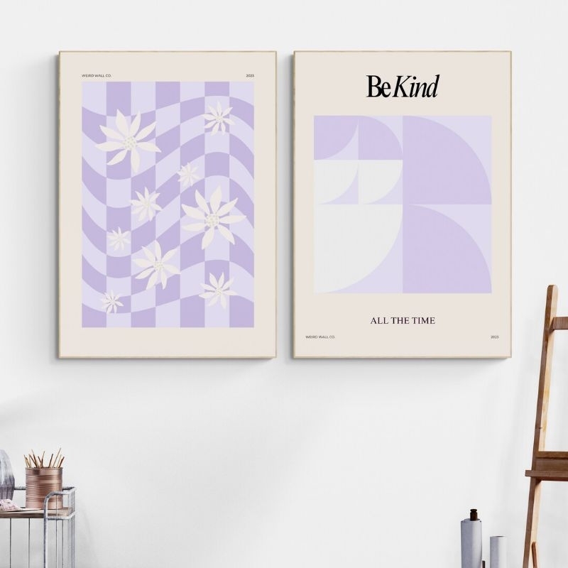 Jual Hiasan Dinding Aesthetic 20x29 cm - Dekorasi Rumah Minimalis Warna