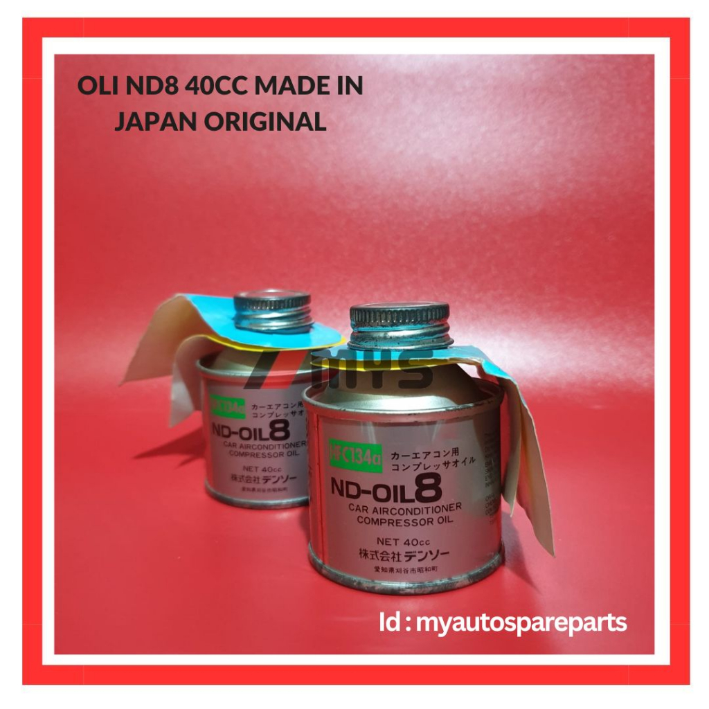 デンソー ND-OIL8 コンプレッサーオイル 40cc（デンソー 純正