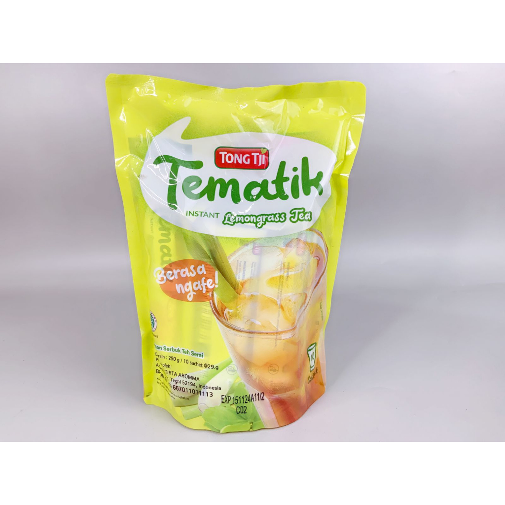 Jual Tong Tji Tematik Lemongrass Tea Pouch 10 Sachet Teh Lemon Grass