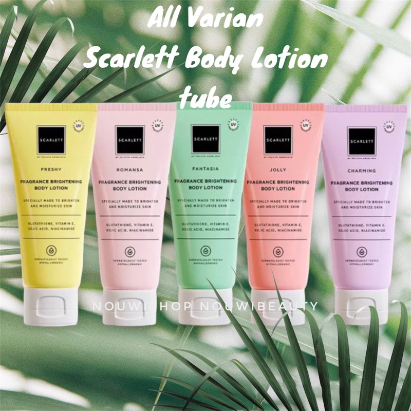 Jual SCARLETT BODY LOTION TUBE ORIGINAL BISA COD Shopee Indonesia