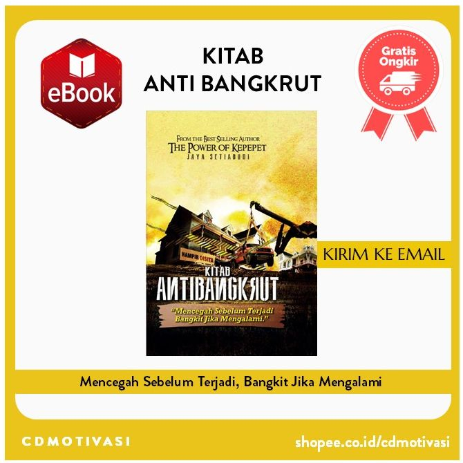 Jual Kitab Anti Bangkrut - Jaya Setiabudi - Mengelola Bisnis Agar ...