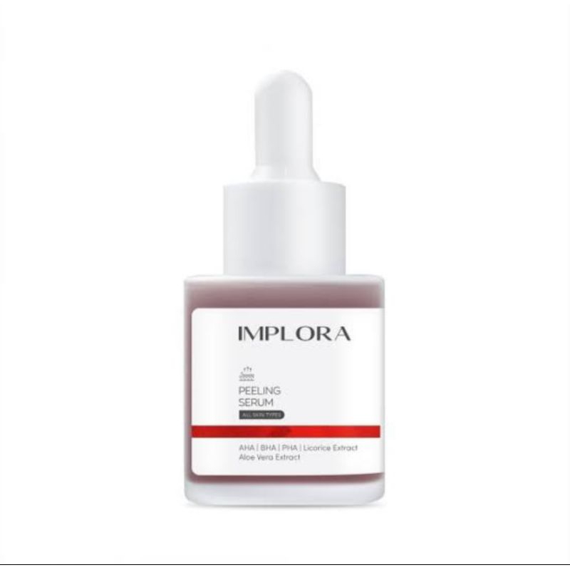 Jual IMPLORA Peeling Serum AHA BHA Face Serum Wajah 20ml Untuk ...