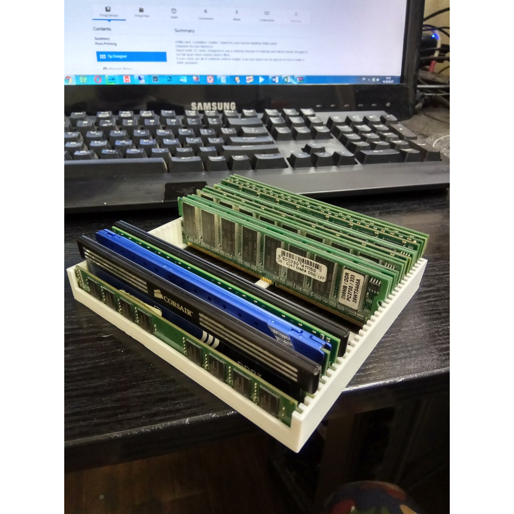 Jual Tempat Penyimpanan RAM PC Desktop RAM Stand Dock | Shopee Indonesia