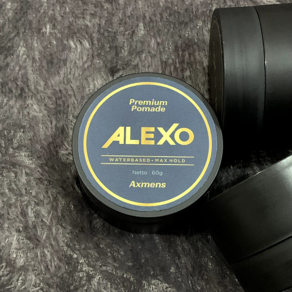 Jual ALEXO POMADE Premium Pria Water-based & Clay-based Styling Rambut ...