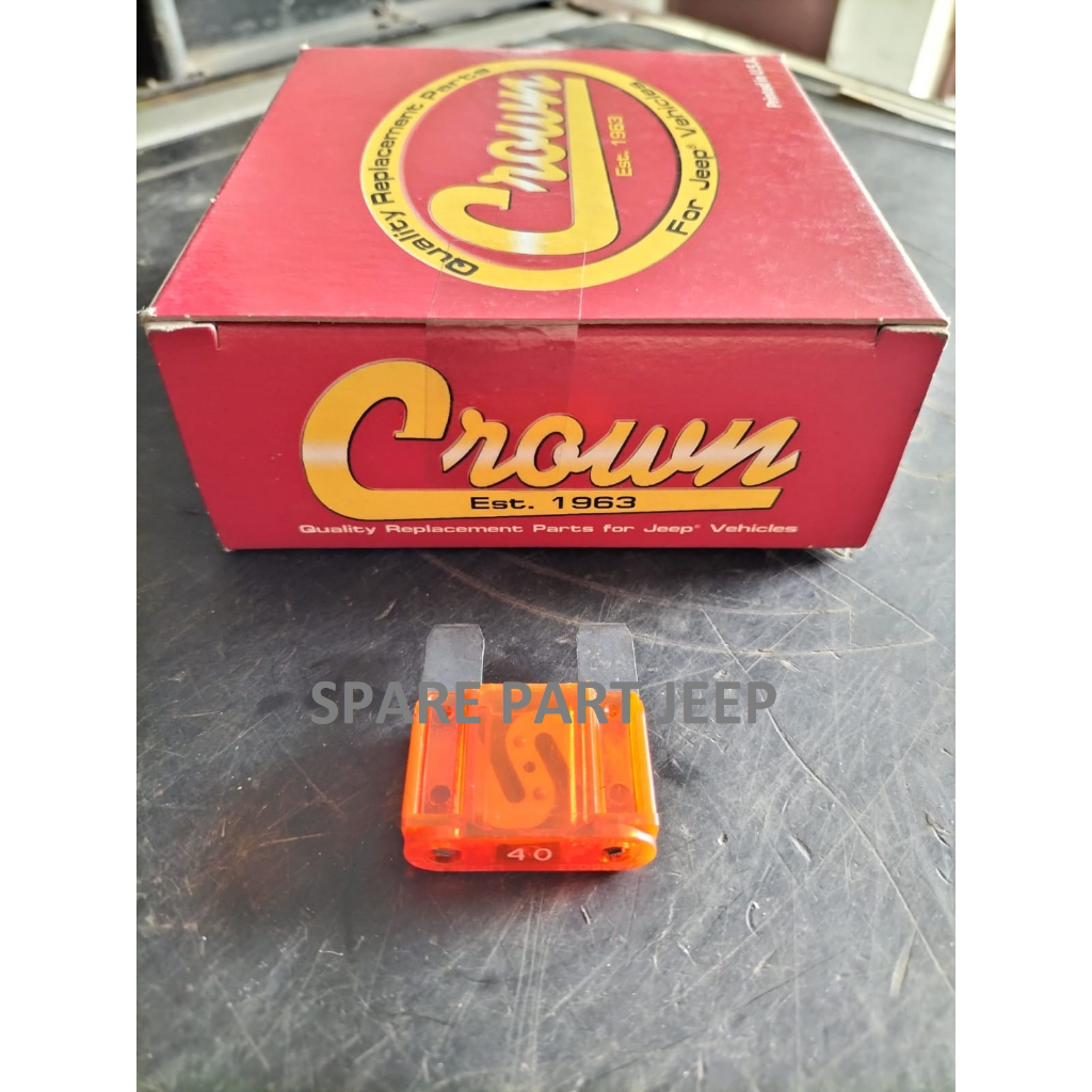 Jual Sekring Maxi Fuse 40 Ampere Jeep Crown | Shopee Indonesia