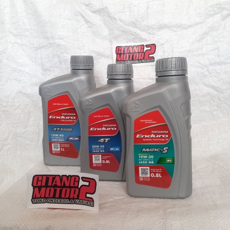 Jual Oli Mesin Pertamina Enduro Racing & Matic | Shopee Indonesia