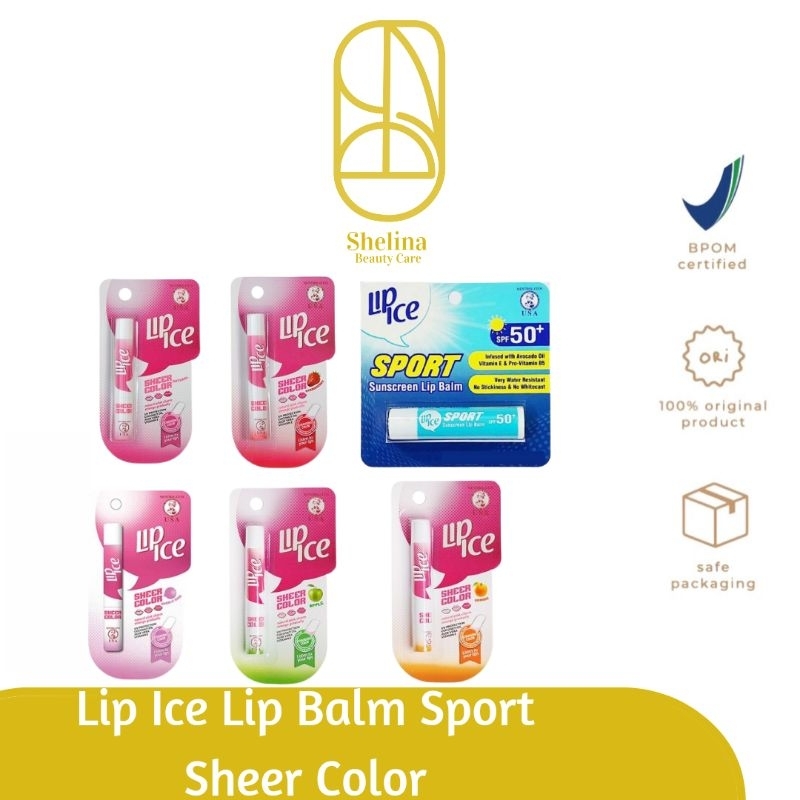 Jual Lip Ice Lip Balm Sheer Color Lip Balm Sport Sunscreen Shopee