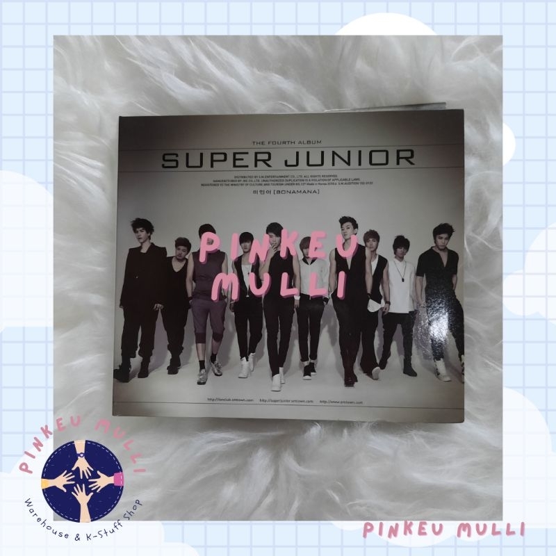SUPER JUNIOR The 4th album BONAMANA - K-POP・アジア