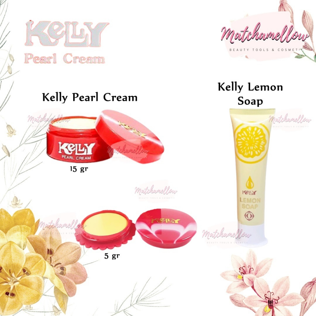 Jual MATCHA KELLY PEARL CREAM & LEMON SOAP - CREAM FOUNDATION WAJAH ...