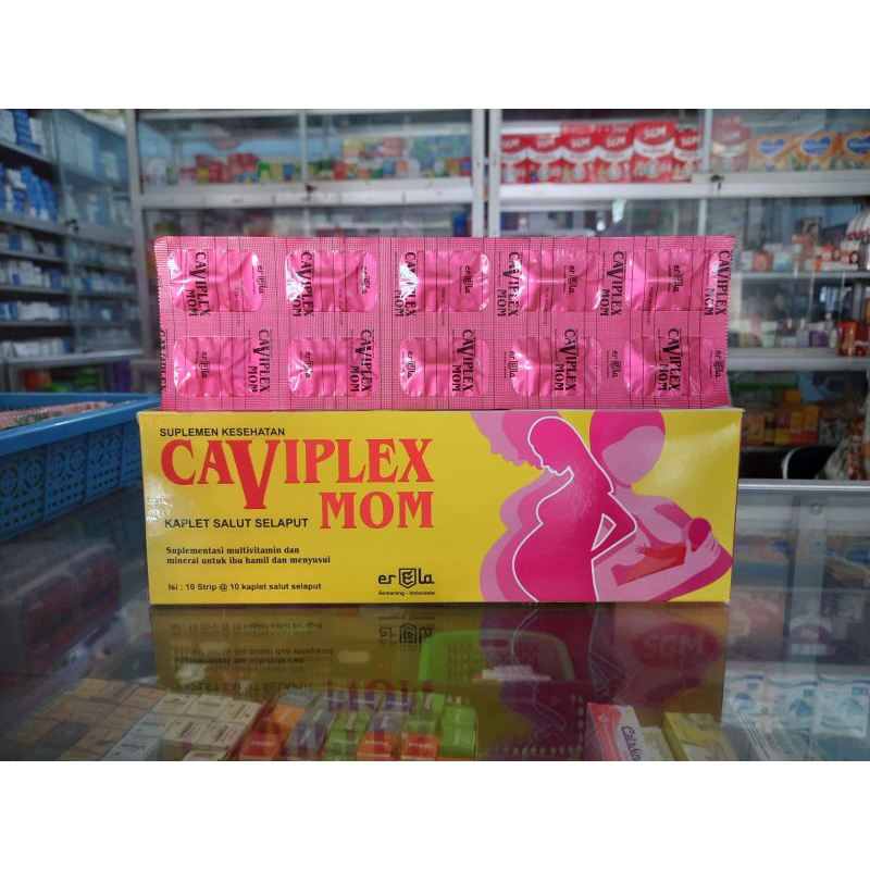 Jual CAVIPLEX MOM TABLET ISI10 | Shopee Indonesia