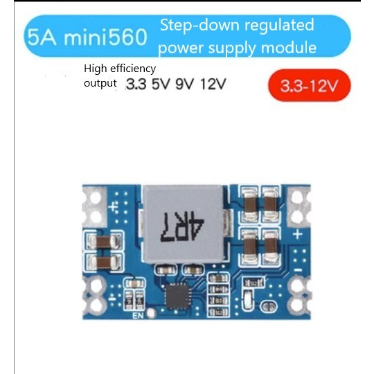 Electronic Power Supply Module 10pcs Mini560 DC-DC Buck Converter ...