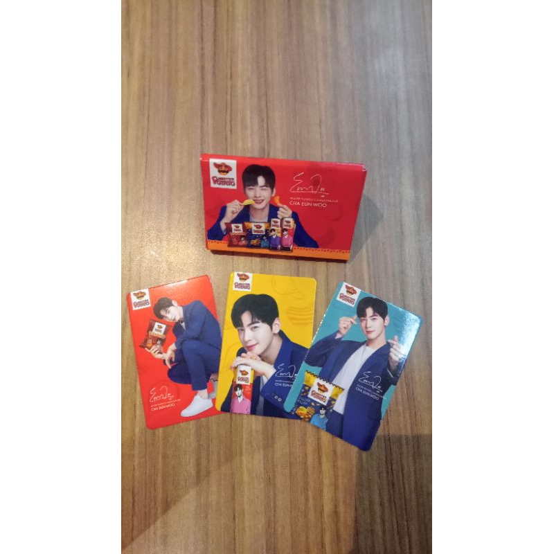 Jual [SHARING] Photocard mister potato x Cha Eun woo Shopee Indonesia