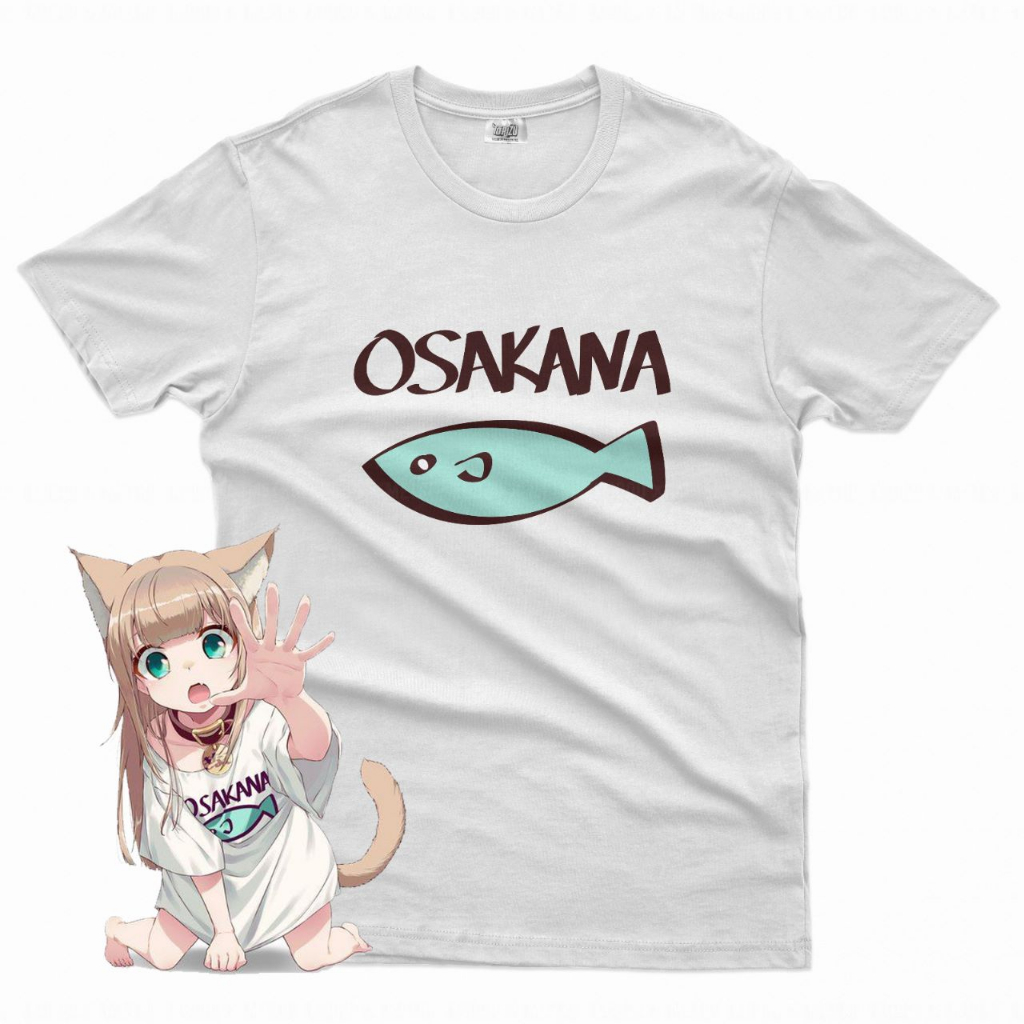 Jual Tshirt Osakana Neko Kawaii Cosplay Anime Manga | Shopee Indonesia