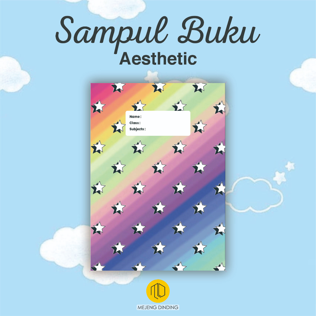 Jual Sampul Buku Aesthetic Isi 10 Pcs Sampul Buku Motif Pattern Aesthetic Sampul Buku Book 8701