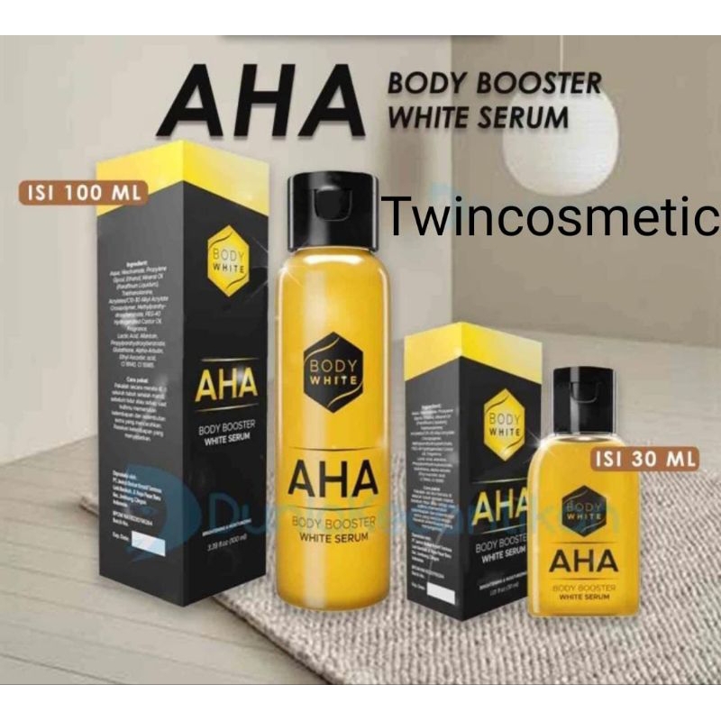 Jual Body White AHA Body Booster White Serum | Shopee Indonesia