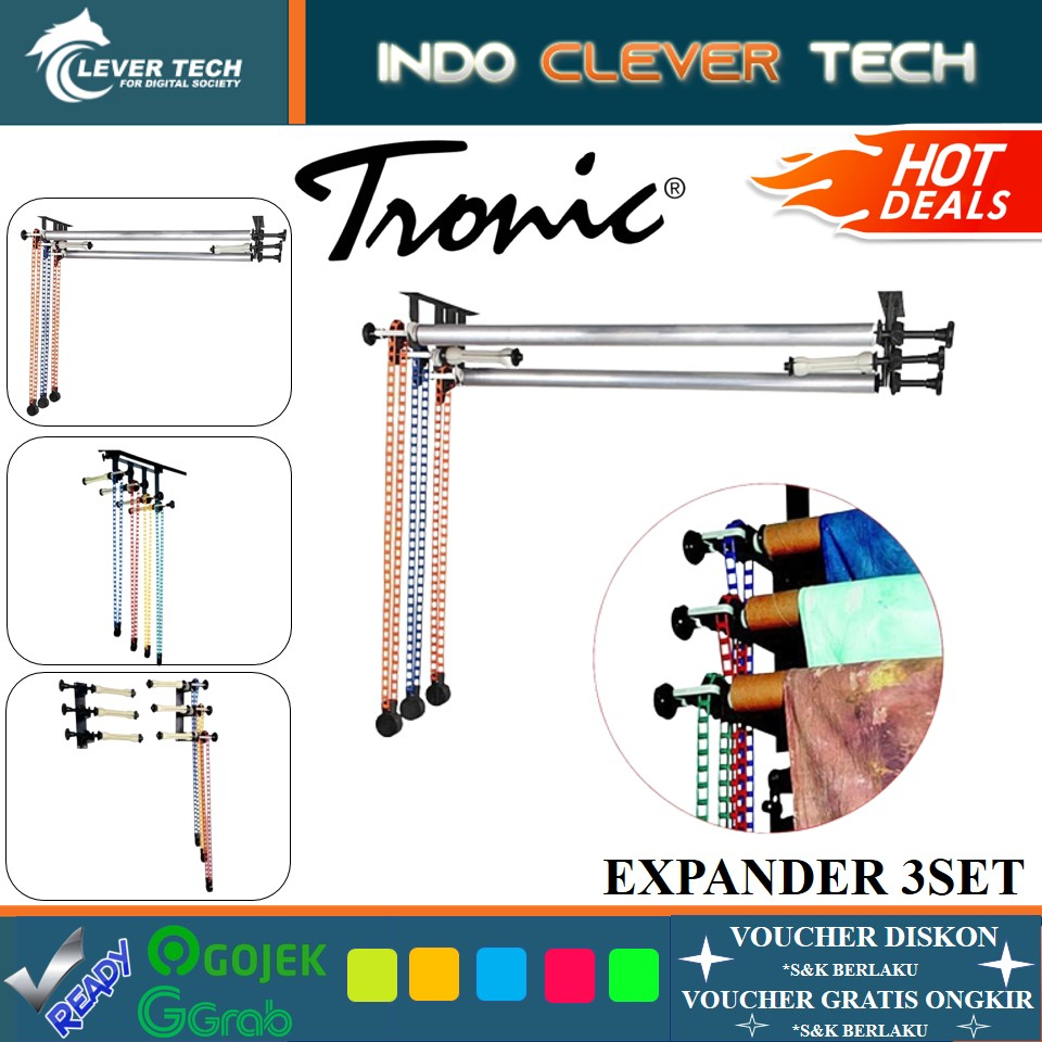 Jual Background Expander 3 Set / Outdoor 3 Set | Shopee Indonesia