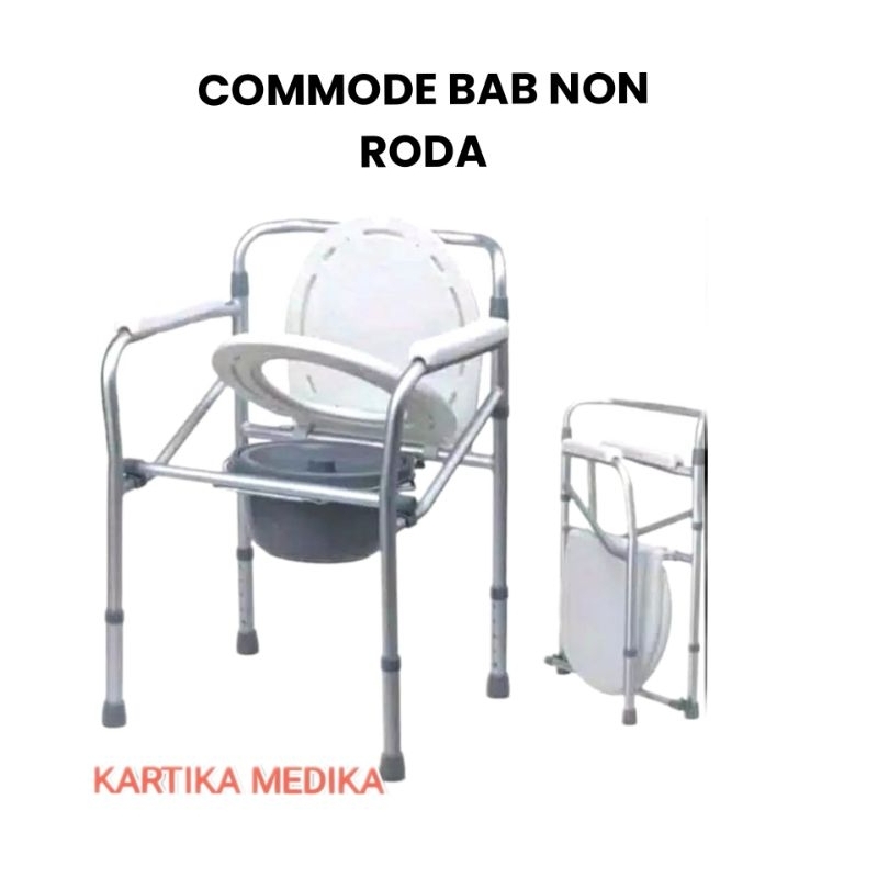 Jual Commode Chair Onehealth KY 894 - Kursi Bab KY894 ( Tanpa Roda ...