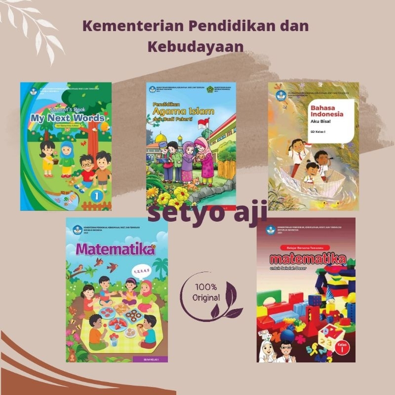 Jual Buku Siswa SD Kelas 1 Kurikulum Merdeka Diknas | Shopee Indonesia