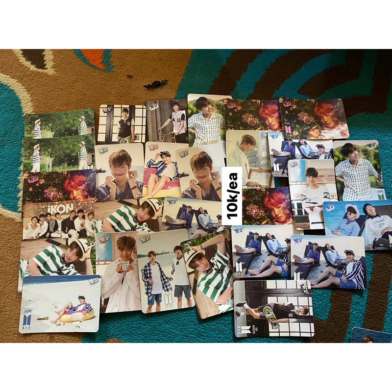 Jual photocard bts yescard | yes card hk bts hongkong | yescard